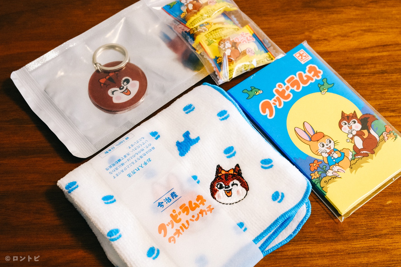 クッピーラムネのオリジナルグッズが可愛いので見てほしい ロントピ