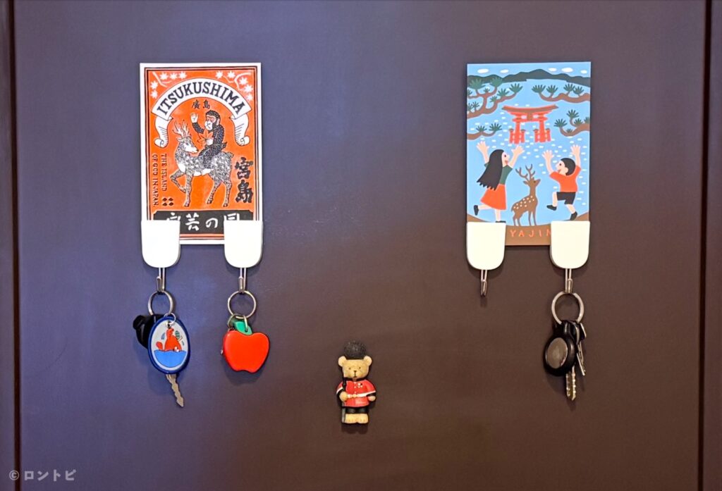 玄関ドア　マグネット　鍵